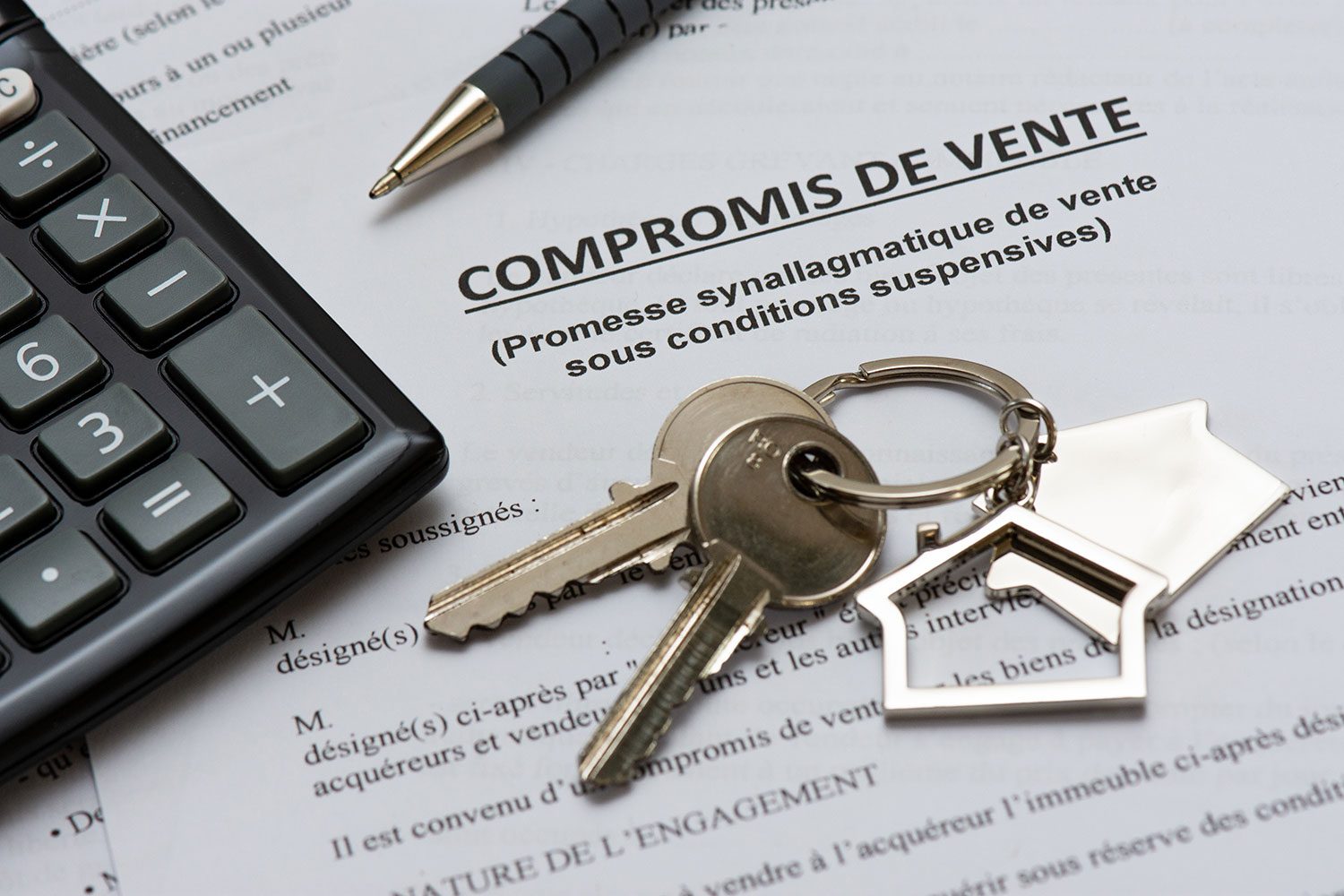 Compromis de vente et clés — acheter un bien immobilier à Mulhouse